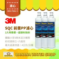 在飛比找樂天市場購物網優惠-【3M】SQC 前置PP替換濾心 3入特惠價 3RS-F00