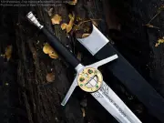 Witcher 3 Sword Of Geralt With Renfri's Brooch Netflix Edition Swords w Scabbard