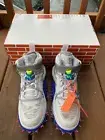 SIZE 6 | Nike Air Force 1 Mid x Off-White™ Kids Shoes WHITE D06290 100