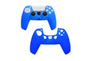 Silicone Protective Case for Sony Play Station PS5 Controller Skin Protective Case-Blue