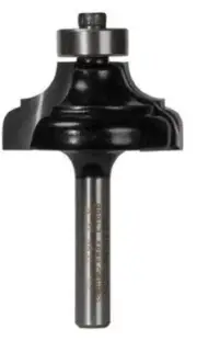 Carbitool PROVINCIAL TCT ROUTER BIT W.BEARING 1/4″ & 1/8″ Radius- 1/4″ Or 1/2″