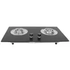 29.5in 4.5KW 2800Pa Double Burner Liquefied Gas Stove with Tempered Glass for
