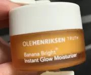Ole Henriksen Banana Bright Instant Glow Moisturizer 0.25oz Sample