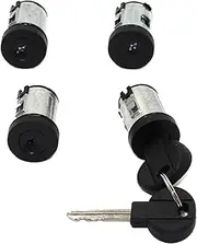 Door Lock Barrel Set Fit for Fiat Scudo Citroen XM XANTIA SYNERGIE Dispatch Jumpy 1995-2007 (Color : 4 Lock)