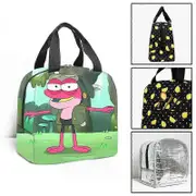 c788 Amphibia Children Lunch Bags Kids School Insulated Lunch Bag Portable Cooler Tote Food tbd788