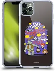 Head Case Designs Officially Licensed Harry Potter Troll Dungeon Deathly Hallows III Gel Case [Military Grade Protection] Compatible with Apple iPhone 11 Pro Max