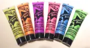 Screen Ink Pearl Metallic Screen Printing Ink Set 6 x 15ml Tube Permaset Comp**