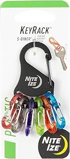 Nite Ize KRK-03-01 KeyRack Key Holder with S-Biners