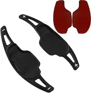 for Chevrolet, SS, for Camaro, ZL1 1LE RS SS Commemorative Z28 TF4 Car Steering Wheel Paddle Shift Extension Quick Shifters Steering Wheel Paddle Shifter(Black Black)