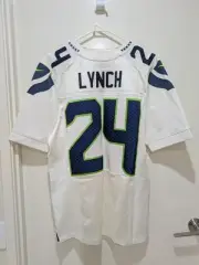 Marshawn Lynch Authentic Jersey, Size 40