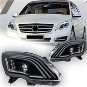 Car Lights LED Headlight Projector Lens Compatible With BENZ W251 2010-2017 V251 R Class R320 R350 R500 Head Lamp DRL Auto Accessories