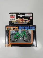 Vtg Motor Max HUFFY TRADEWIND Finger Bike Die Cast Metal CITY CYCLES 1/20 Scale