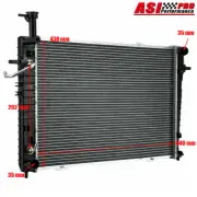 Radiator Fit HYUNDAI Tucson JM 04–10 KIA Sportage KM 05-10 Small mount ;
