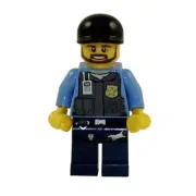 LEGO Minifigure - City - ATV POLICE - Mint Minifig Mini Figure