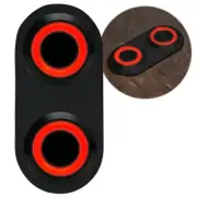 Daytona Black Switch with Red LED Illumination - Single Switch Keep It Clean