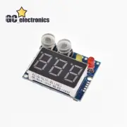DC 3 Way 0-99.9V Digital Voltmeter Green LED Display with Alarm Indicator A3GS