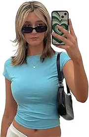 [Hotouch] Women's Backless Top, Sleeveless Tank Top, Sexy Crop Top, Party, Backless Top, Summer, Slim Fit Tank for Women, S-XXL