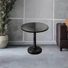 Side Table Bedside Table Round Lightweight Stable NightStand End Table Corner