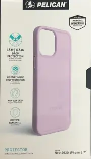 Pelican Protector Case for Apple iPhone 12 Pro Max 6.7" Mauve