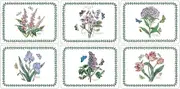Pimpernel Botanic Garden Placemats, Set of 6, 30.5 x 23cm