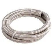 Aeroflow AF100-08-1m 100 Series Stainless Steel Braided Hose -8AN 1m