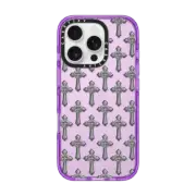 iPhone 16 Pro Impact Case Chrome Cross