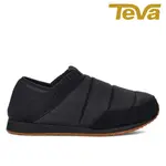 【TEVA】正品 男 RE EMBER MOC 2 兩穿式防潑水法國麵包鞋/懶人鞋 黑色(TV1123091BLK)