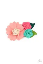 Paparazzi: Flower Patch Posh - Multi Hair Clip