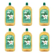 6x Palmolive 1L Foaming Hand Wash Refill Cleaning Soap Vanilla & Sweet Almond