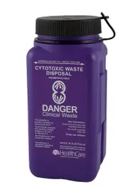FitTank Cytotoxic Purple Sharps Containers
