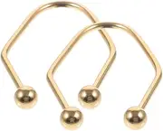 Ipetboom 2pcs Dimple Makers Dimple Trainer for Cheeks Smile Trainer Facial Exerciser for The Face Easy to Wear and Develop Natural Dimples Gold