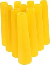 Homoyoyo 10pcs Tapered Plastic Bobbins for Sewing Machine Embroidery Starter Kit Yarn Winder Thread Bobbins for Sewing Products