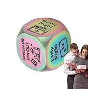 Valentine's Day Decision Dice | Valentine's Day Colorful Fun Decision Dice - Interactive Night Dating Decision Dice, Creative Date Dice Decider for Men and Women