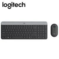 在飛比找蝦皮商城優惠-Logitech 羅技 MK470 超薄無線鍵鼠組/石墨黑 