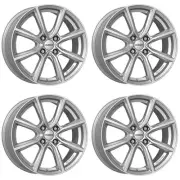 4 Dezent TN silver wheels 5.5Jx14 4x98 for Fiat 500 Doblo Fiorino/Fiorino Van Pa