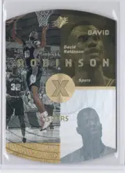 1997-98 Upper Deck SPx David Robinson Gold #38