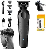 Blackout Trimmer Plus Zero Gap, Barbers Tonic Blackout Trimmer Premium Zero-Gapped, Cordless Rechargeable Zero-Gapped Safety Razor Hair Clipper for Men (1 pc)