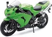 New Ray Kawasaki ZX 10 R Honda CBR Motorcycle Miniature 1:12 Scale Green Black 42443 A