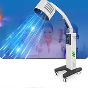 Terahertz Physiotherapy Devic, Body Cell Heat Therapy Instrument with Adjustable 90° Head and LED Touch Screen, 15min Timer and Adjustable 10 Levels Temperature, for Home, Beauty Salon