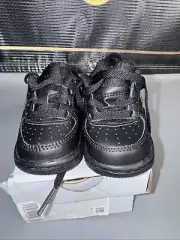 *NEW* Toddler Baby Nike Air Force 1 LE (TD) Black / Black (DH2926 001)