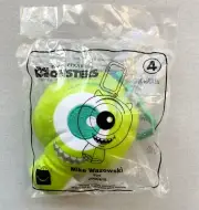 MCDONALDS MONSTERS INC MIKE WAZOWSKI #4 CLIP ON TOY NEW SEALED
