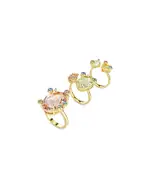 Swarovski Gema Crystal Rings, Set of 3