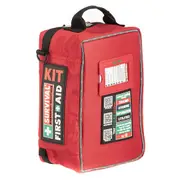 Survival First Aid Kit Workplace Compliant 140 pieces Compact Oz Design Kings