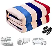 Electric Heated Fleece, Throw, Rug, Snuggle Blanket in Car Automatic Truck RV (24V)