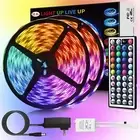 LED Strip Lights Bedroom, 32.8ft RGB LED Light Strips Waterproof Color Changing