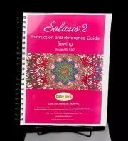 Baby Lock Solaris BLSA2 Sewing Instruction Manual: In Color & Protective Covers