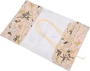 VILLFUL Elegant Notebook Cover Fabric Book Cover Journal Book Sleeve Detachable Washable Multifunctional