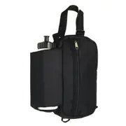 Horse Riding Saddle Bags Insulated Drink Bottle Holder+Zipper Pouch