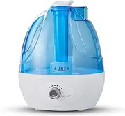 AUNEK Cool Mist Humidifier, Air Humidifiers with 2.2L Large Water Tank, Waterless Auto-off and 24 Working Hours, BPA-free 28dB Quiet Humidifier for Home, Bedroom, Baby Room, Living Room, Yoga, Office