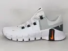 Nike Free Metcon 5 Summit White Sneakers, Size 7.5 / 9W BNIB DV3949-101